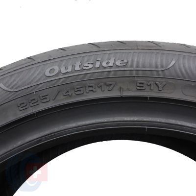 6. 225 45 17 1x FULDA 225/45 R17 91Y SportControl 2 Sommerreifen 2018 VOLL WIE NEU