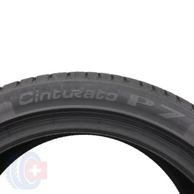 9. 225 45 18 4x PIRELLI 225/45 R18 95Y XL Cinturato P7 Sommerreifen 2024 VOLL Wie Neu