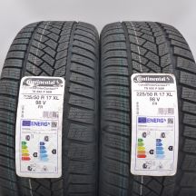 225 50 17 2x CONTINENTAL 225/50 R17 98V XL ContiWinterContact TS 830 P Run Flat Winterreifen 2022 VOLL