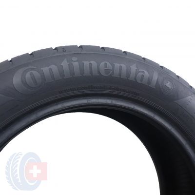6. 4 x CONTINENTAL 185/55 R15 82H ContiEcoContact 5 Sommerreifen DOT16 6-6,8mm