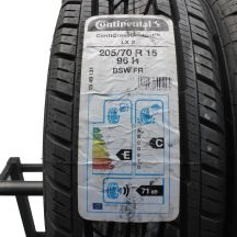 2. 205 70 15 2x CONTINENTAL 205/70 R15 96H ContiCrossContact LX2 BSW Sommerreifen M+S 2018 WIE NEU VOLL