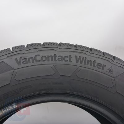 7. 225 65 16C 2x CONTINENTAL 225/65 R16C 112/110R VanContact Winter Winterreifen 2023 8-8,5mm