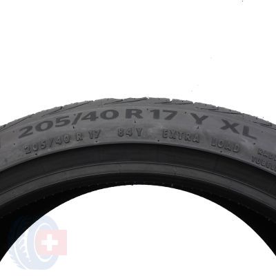 6.  205 40 17 2x CONTINENTAL 84Y XL PremiumContact 6 Sommerreifen 2021 VOLL WIE NEU