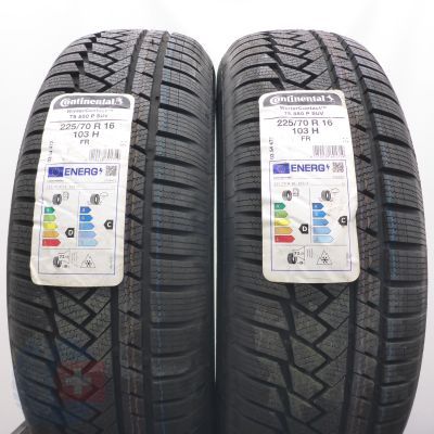5.  225 70 16 4x CONTINENTAL 225/70 R16 103H WinterContact TS 850 P SUV Winterreifen 2022 Ungebraucht  