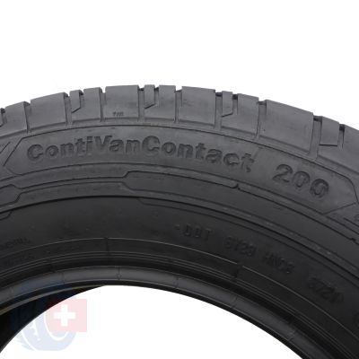 6. 2 x CONTINENTAL 205/75 R16C 113/111R ContiVanContact 200 Sommerreifen 2021 8,5mm