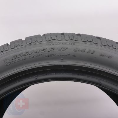 6. 235 45 17 4x PIRELLI 235/45 R17 94H Sottozero W210 M0 Winterreifen 6,8-7,2mm