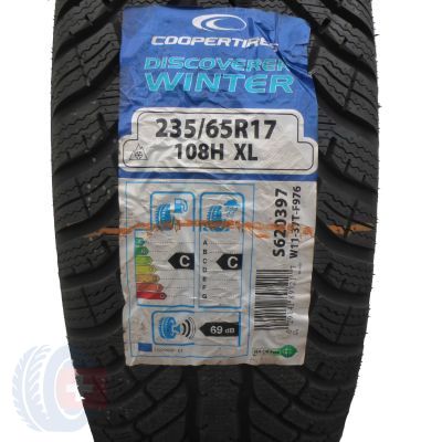 2. 1 x COOPER 235/65 R17 108H XL Discoverer Winter 2019 Winterreifen VOLL Wie Neu