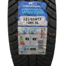 2. 1 x COOPER 235/65 R17 108H XL Discoverer Winter 2019 Winterreifen VOLL Wie Neu