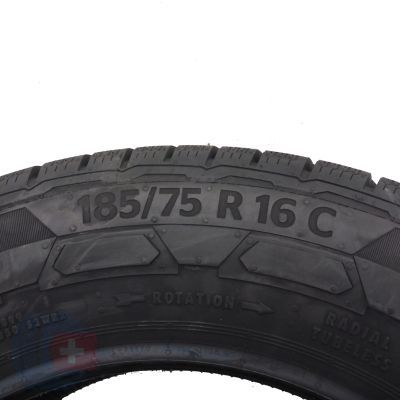 6. 4 x CONTINENTAL 185/75 R16C 104/102R VanContact Winter Winterreifen 2022 WIE NEU VOLL