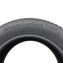 4. 225 55 16 1x CONTINENTAL 225/55 R16 99V WinterContact TS 870 P Winterreifen 2023 VOLL WIE NEU 