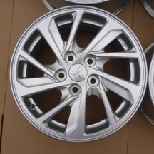 4. 4 x Alufelgen 16 MITSUBISHI 5x114,3 6,5J Et38 Original Eclipse Cross 