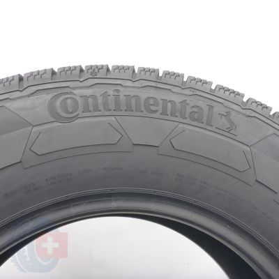 6. 225 75 16C 4x CONTINENTAL 225/75 R16C 121/120R VanContact Winter Winterreifen 2019, 2020, 2021 8-8,8mm