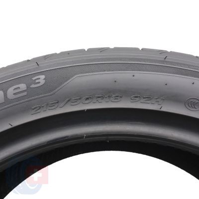 6. 215 50 18 4x HANKOOK 215/50 R18 92H Ventus Prime 3 K125 Sommerreifen 2022 VOLL Wie Neu