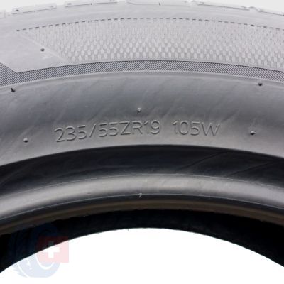 4. 2 x HANKOOK 235/55 R19 105W XL Ventus S1 Evo 3 SUV Sommerreifen 2022 WIE NEU 7mm