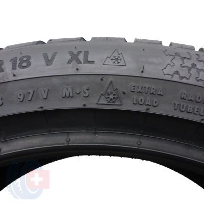 4. 245 40 18 2x CONTINENTAL 245/40 R18 97V XL WinterContact TS870P Winterreifen 2022 WIE NEU 8,2-8,5mm