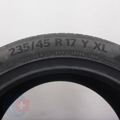 6. 235 45 17 4x CONTINENTAL 235/45 R17 97Y XL PremiumContact6 Sommerreifen 2021 VOLL
