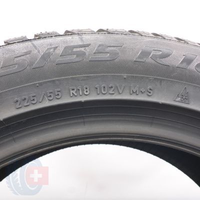 9.  225 55 18 4x PIRELLI  225/55 R18 102V XL Winter Sottozero 3 A0 Winterreifen 2021 Ungebraucht  