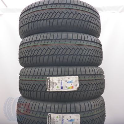 255 65 17 4x CONTINENTAL 255/65 R17 110H WinterContact TS 850 Suv Winterreifen 2022 VOLL