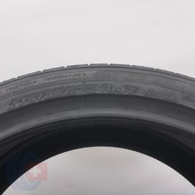 7. 275 35 R22 4x YOKOHAMA 104Y XL Advan Sport V107 M01 Silent Sommerreifen 2023/24 VOLL WIE NEU 