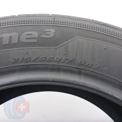 6. 215 55 17 1x HANKOOK 215/55 R17 94V Ventus Prime 3 Sommerreifen 2025 6,2mm
