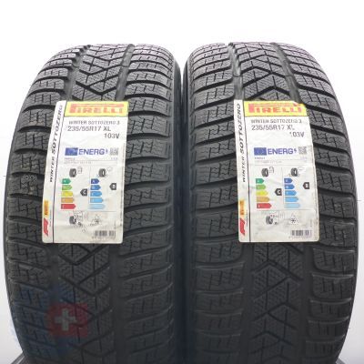 5. 235 55 17 4x PIRELLI 235/55 R17 103V XL Winter Sottozzero 3 Winterreifen 2021 VOLL