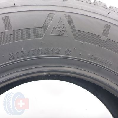 6. 215 70 15C 1x BRIDGESTONE 215/70 R15C  109/107R Blizzak W810 Winterreifen 2020 Ungebraucht  