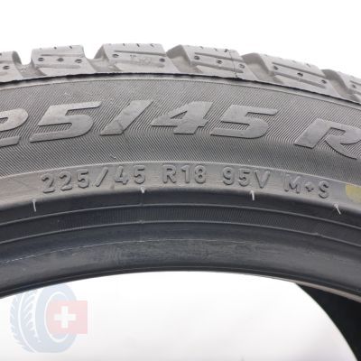 5. 225 45 18 2x PIRELLI 225/45 R18 95V XL Sottozero 3 Winter Winterreifen 2018 7mm