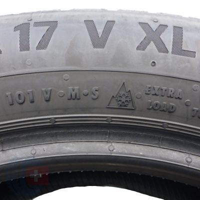 2. 225 55 17 1x CONTINENTAL 225/55 R17 101V XL WinterContact TS870P Winterreifen 7,5mm 2022