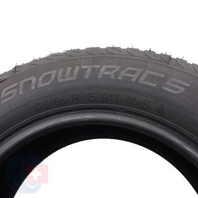 5. 195 65 15 2x VREDESTEIN 195/65 R15 91T Snowtrac 5 Winterreifen 7-7,2mm 2016