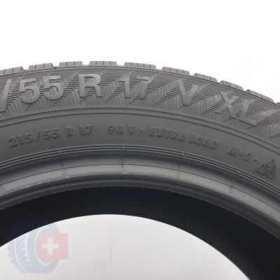 8. 215 55 17 4x GISAVED 215/55 R17 98V XL Euro Frost 6 Winterreifen 2023 7,8-7,2mm 