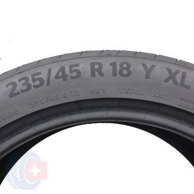 3. 235 45 18 1x CONTINENTAL 235/45 R18 98Y XL PremiumContact 6 Sommerreifen 2019 6mm 