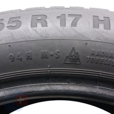 2. 215 55 17 2x CONTINENTAL 215/55 R17 94H WinterContact TS850P Seal Winterreifen 6,8mm 2016