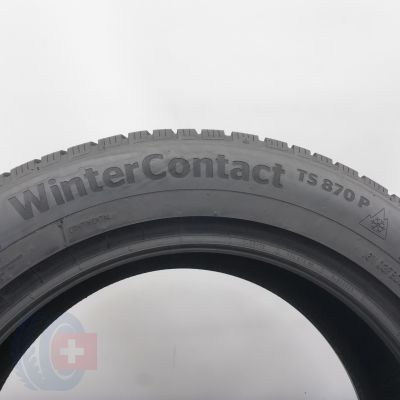 5. 215 60 17 2x CONTINENTAL 215/60 R17 96H WinterContact TS 870 P Winterreifen 2024 8,7mm 
