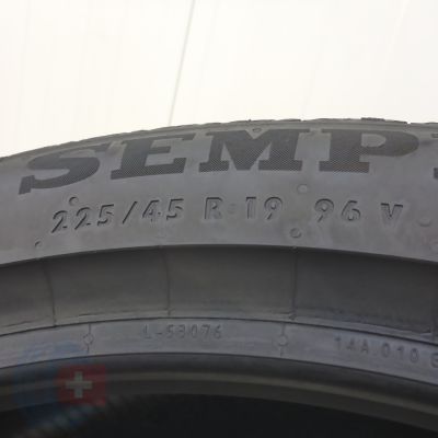 8. 225 45 19 4x SEMPERIT 225/45 R19 96V Speed-Grip 5 Winterreifen 2025 8 i 7,2mm WIE NEU