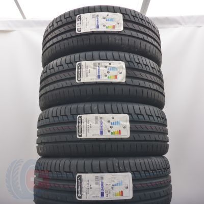225 50 18 4x CONTINENTAL 225/50 R18 99W XL PremiumContact6 BMW Sommerreifen 2025 VOLL WIE NEU