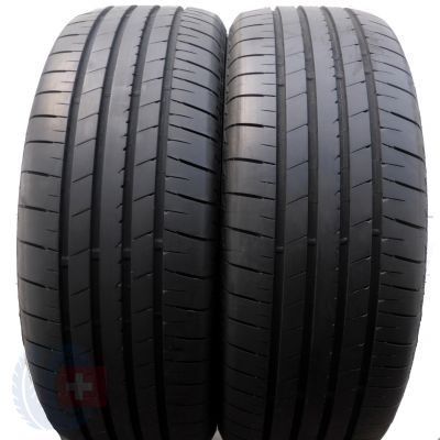 2 x BRIDGESTONE 215/55 R18 95H Turanza T005A Sommerreifen DOT19 WIE NEU 6,8-7mm