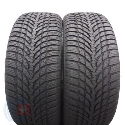 4. 225 50 18 4x NOKIAN 225/50 R18 99H XL WR Snowproof Winterreifen 7,8-8,2mm 2022 Wie Neu