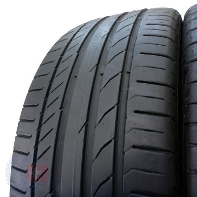 2. 245 45 19 2x CONTINENTAL 245/45 R19 98W ContiSportContact 5 SUV 2017 Sommerreifen 5,8mm