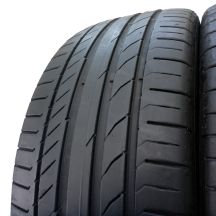 2. 245 45 19 2x CONTINENTAL 245/45 R19 98W ContiSportContact 5 SUV 2017 Sommerreifen 5,8mm