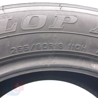 6. 265 60 18 4x DUNLOP 265/60R18 110H  Grandtrek AT25 Sommerreifen M+S 2021/22/23/24 Ungebraucht  