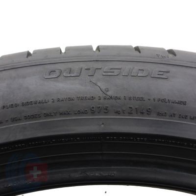 8. 275 40 21 2x PIRELLI 275/40 R21 107Y XL PZero PZ4 BMW RunFlat Sommerreifen 2021 6-6,2mm