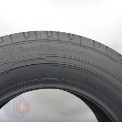 6. 235 65 16C 2x CONTINENTAL 235/65 R16C 121/119R ContiVan Contact 200 Sommerreifen 2022 Ungebraucht    