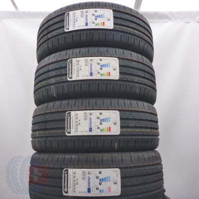 215 55 16 4x CONTINENTAL 215/55 R16 97Y XL EcoContact 6 Sommerreifen 2022 VOLL 