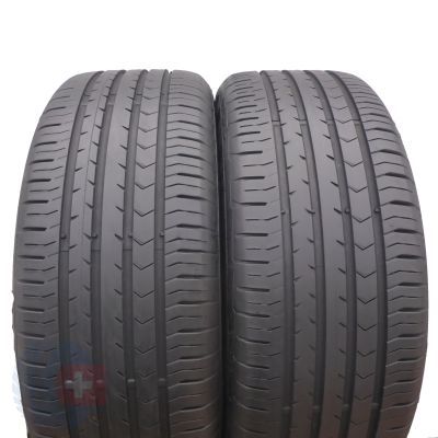 2 x CONTINENTAL 225/55 R17 97V ContiPremiumContact 5 Sommerreifen 2017  6-6,2mm