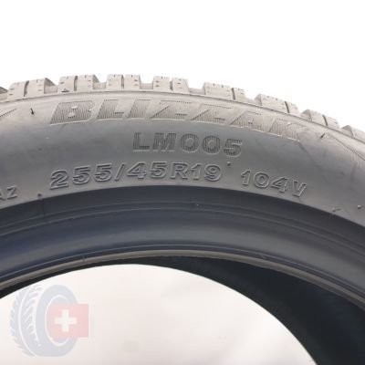 6.  255 45 19 4x BRIDGESTONE 255/45 R19 104V Blizzak LM005 Winterreifen 2024 7,8mm WIE NEU  