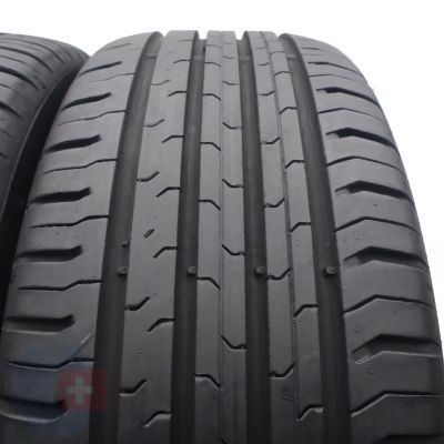 3. 2 x CONTINENTAL 195/55 R15 85V ContiEcoContact 5 Sommerreifen 2017  6.2-6.5mm