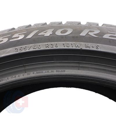 4. 255 40 20 2x PIRELLI 255/40 R20 101W XL Sottozero 3 Winter AO Winterreifen 2021 6,2mm