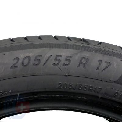 4. 4 x MICHELIN 205/55 R17 91V Primacy 4 S1 Sommerreifen DOT21 6,2mm