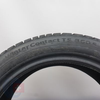 9. 225 45 17 4x CONTINENTAL 225/45 R17 91H RunFlat BMW WinterCinturato Ts860S Winterreifen 2022 WIE NEU VOLL