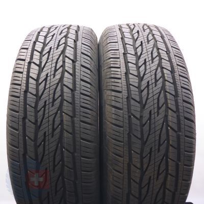 4. 265 70 16 4x CONTINENTAL 265/70 R16 112H ContiCrossContac LX 2 Sommerreifen M+S 2019 VOLL WIE NEU 